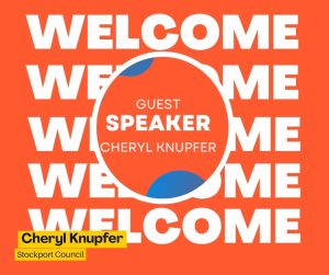 welcome Cheryl Knupfer Stockport Council